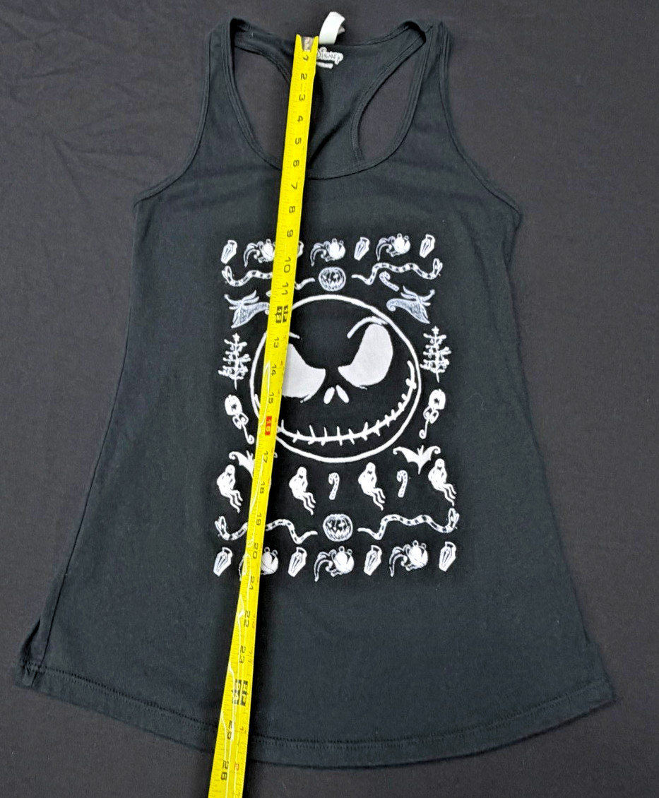 Jack Skeleton NIGHTMARE BEFORE CHRISTMAS Tank Top MEDIUM B43 gallery