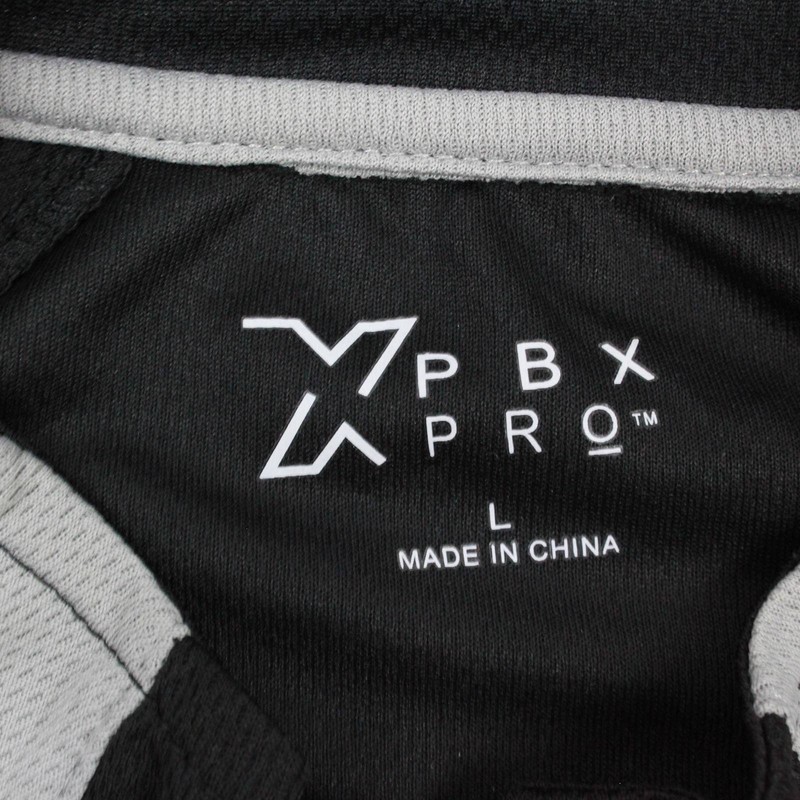 PBX PROP Athletic 1/2 Zip Sleeveless Gym Shirt Size Large Boating Tank Lake Time gallery