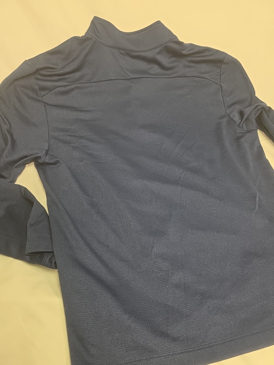 MENS CALLAWAY WEATHER SERIES LONG SLEEVE NAVY BLUE 1/4 ZIP PULLOVER SIZE XL gallery