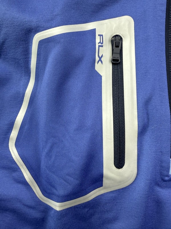 RLX Ralph Lauren Pullover Mens Large Blue Long Sleeve 1/4 Zip Golf Performance gallery
