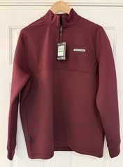 Under Armour UA Drive Pro Hybrid Drive 1/4 Zip Maroon Large NWT 6005666