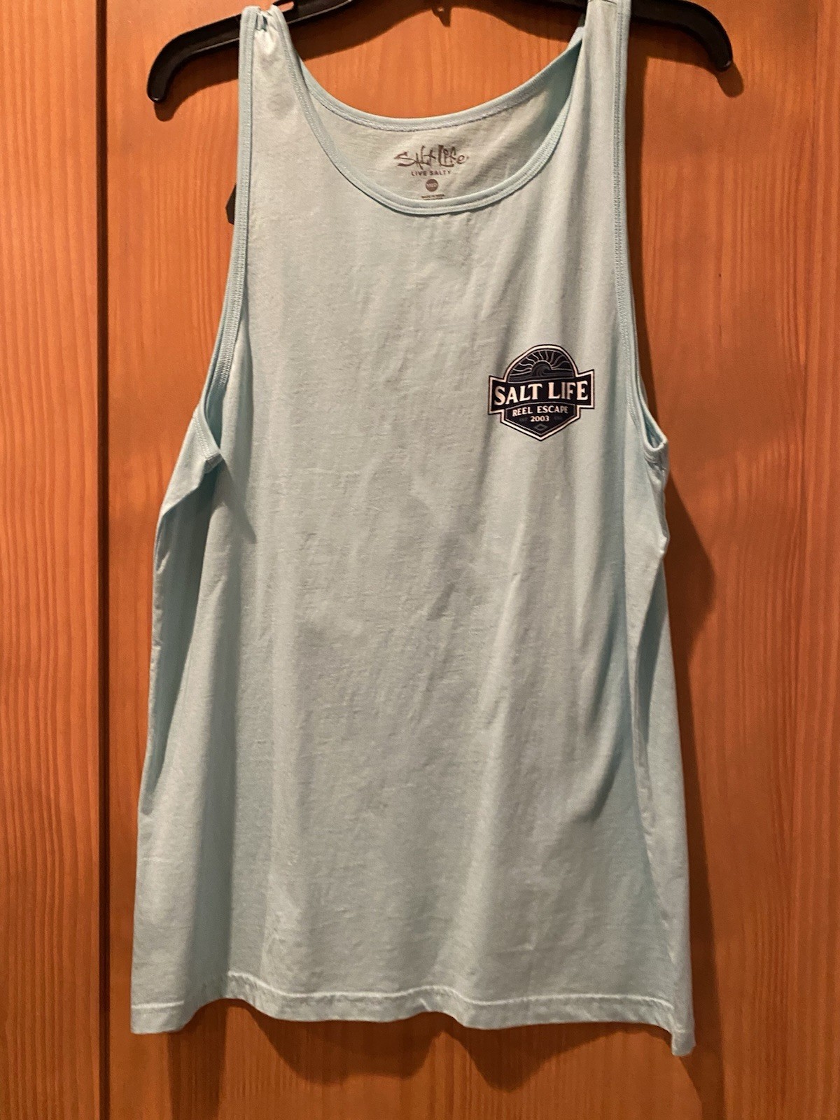 Salt Life Men’s Aqua Reel Escape Tank Top NWT Size S gallery