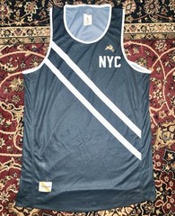 Tracksmith NYC Marathon Tank Black Running Small Ultra Lightweight New