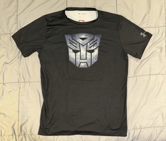 Under Armour x Transformers Autobots Crest Heat Gear Shirt Mens Size 3xl RARE!!