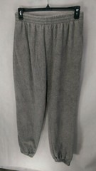 Winners Mens Pants Polyester Gray Long Comfy Sweat Size L