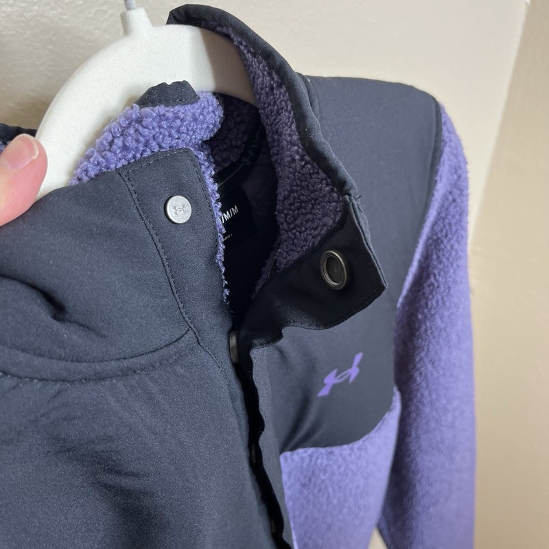 Under Armour Golf Men's Fleece 1/4 Snap Pullover Jacket M Sherpa Gorpcore Sweat gallery