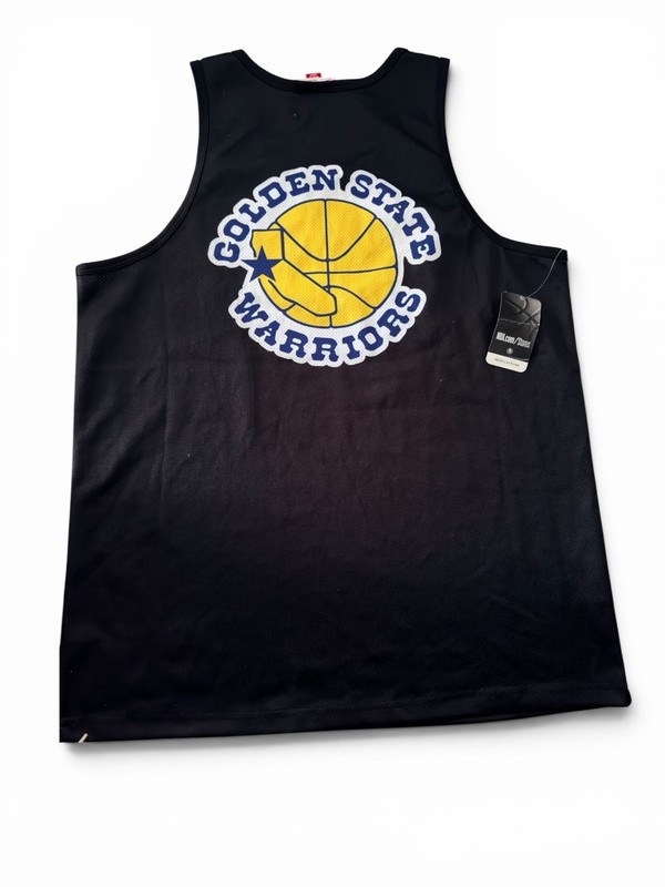Mitchell & Ness Hardwood Classics Warriors SLAM Mesh Jersey Tank Black Men’s L gallery