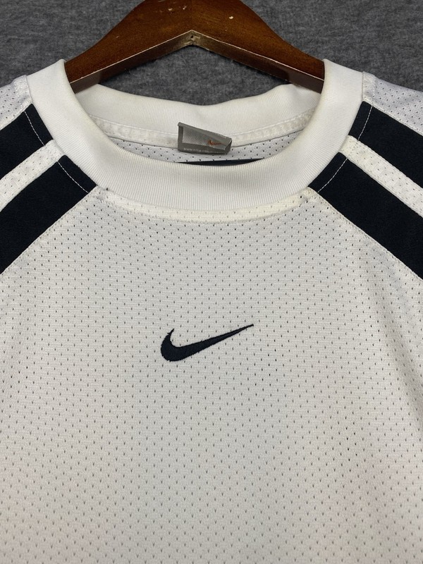 Nike White Athletic Sleeveless Men's White Jersey Shirt Size XL SEE PICS gallery