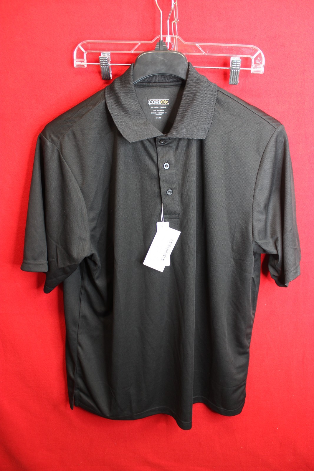 Core 365 Mens Dri-Fit Pocket Polo Shirt Moisture Wicking Anti Microbial SZ XL gallery
