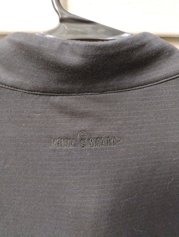 Travis Mathew Crestview 1/4 Zip Pullover Mens XL Black Jim Beam Logo Golf👌Condi gallery
