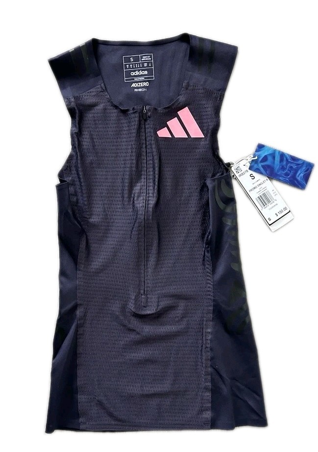 Adidas 2024 Pro Elite Team Rheon Promo Racing Singlet IR8278 Men's Size S gallery