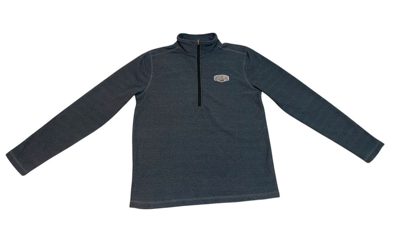 Smith MTN Lake Men's 1/4 Zip Performance Pullover Size Medium Gray Activewear gallery