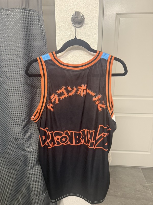 Dragon Ball Z Basketball Jersey Men's Large AOP Anime Cartoon (AUTHENTIC) gallery