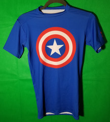 Under Armour Captain America Marvel Avengers HeatGear Compression Men Small