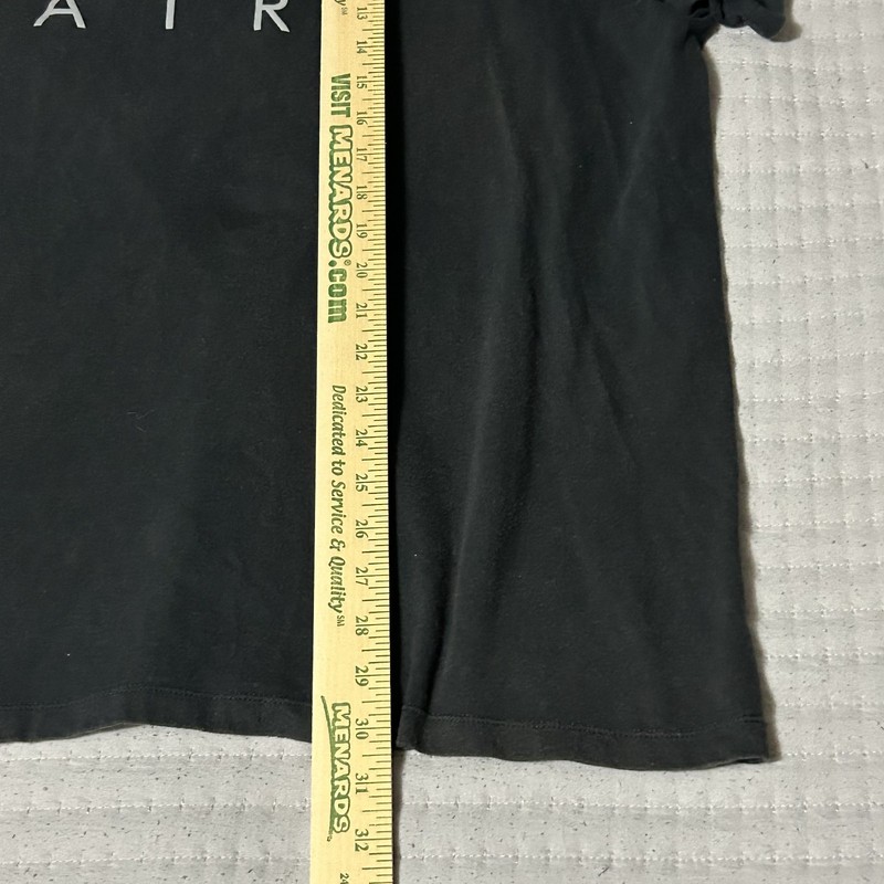 The Nike Tee Shirt XXL Black Gray Silver Graphic Tee Men's Crewneck Cotton 2XL gallery