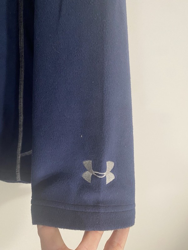 Under Armour US Open Tennis 1/4 Zip Pullover Navy Large gallery