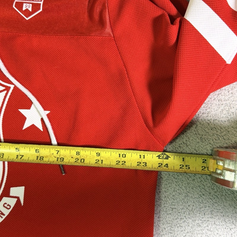Vintage Southpole MCMXCI 1991 Red Hockey Jersey 1999 Athletic Collection Size XL gallery