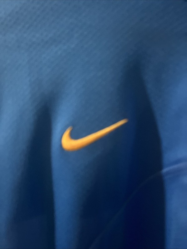 Nike Dri-Fit Training Pullover L/S Top 1/4 Zip Men's Size L Signal Blue M53181 gallery