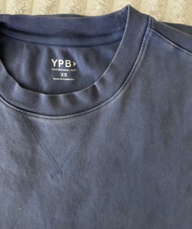 YPB Men's Blue Sleeveless Pullover Tank Crew Neck Regular Fit Solid Pattern XS gallery