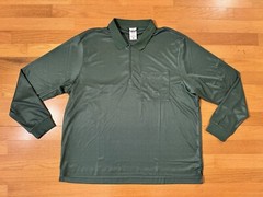 New XL Nike Tech Pack Dri-FIT Half Zip Long Sleeve Top Polo Green FB7381-323 Men
