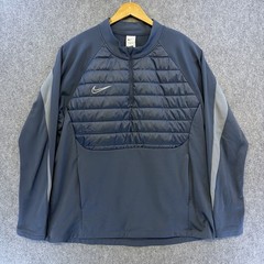 Nike Therma-FIT Winterized 1/4 Zip Pullover Jacket Mens XXL Blue FB6816-437