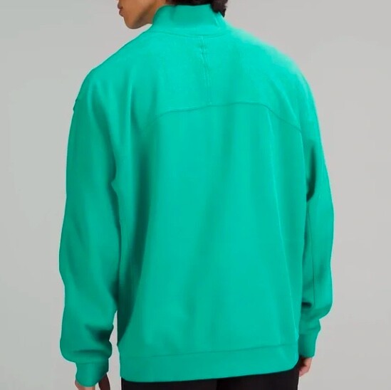 Lululemon French Terry Oversized Half Zip - Retail $138 gallery