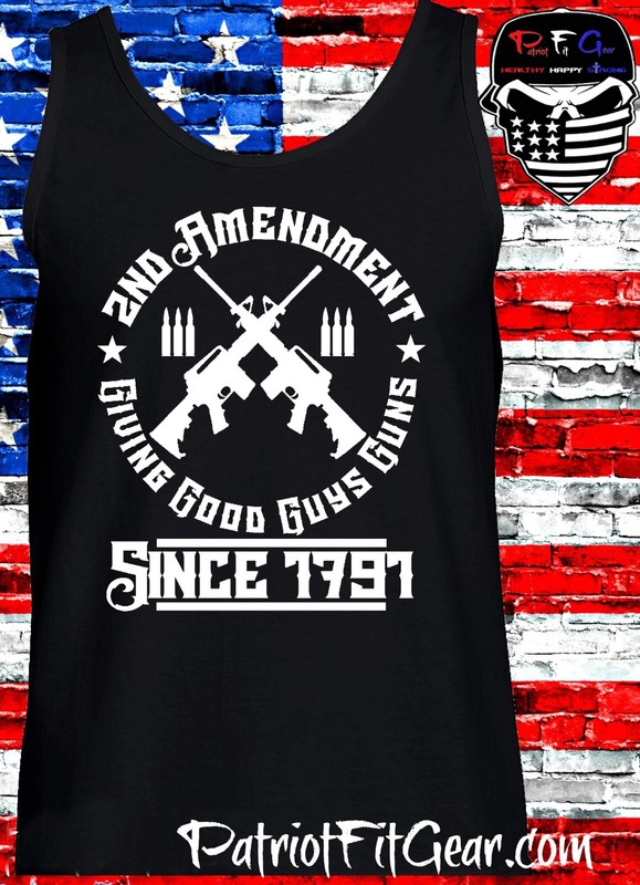 Tank Top,2nd Amendment Giving Good Guys Guns Since 1791,Molon Labe,Gun Rights,2A gallery