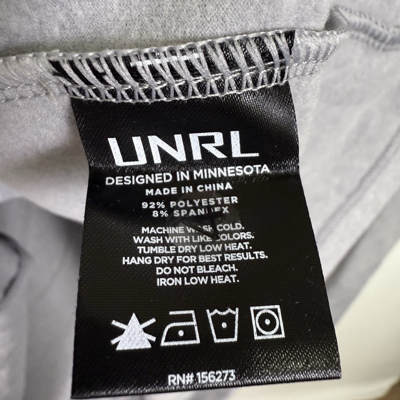 UNRL Interlock 1/4Zip Pullover Mens Large Long Sleeve Shirt New Embroidered Logo gallery