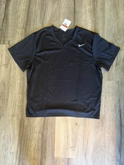 Nike Stock Club Speed Short Sleeve Lacrosse Jersey Men’s L Black DO8816
