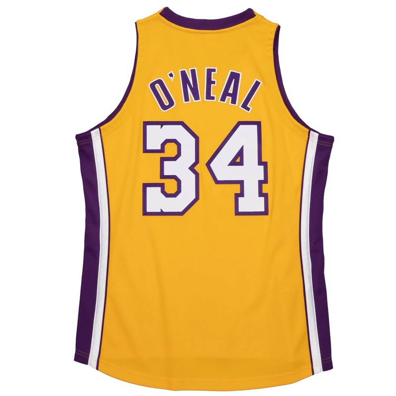MITCHELL & NESS NBA AUTHENTIC JERSEY LA LAKERS 2001 SHAQUILLE O'NEAL gallery