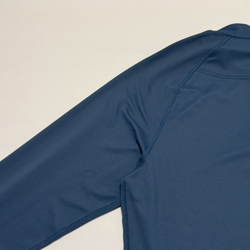 Rhone Pullover Mens Medium Blue Quarter Zip Performance Athletic Top gallery