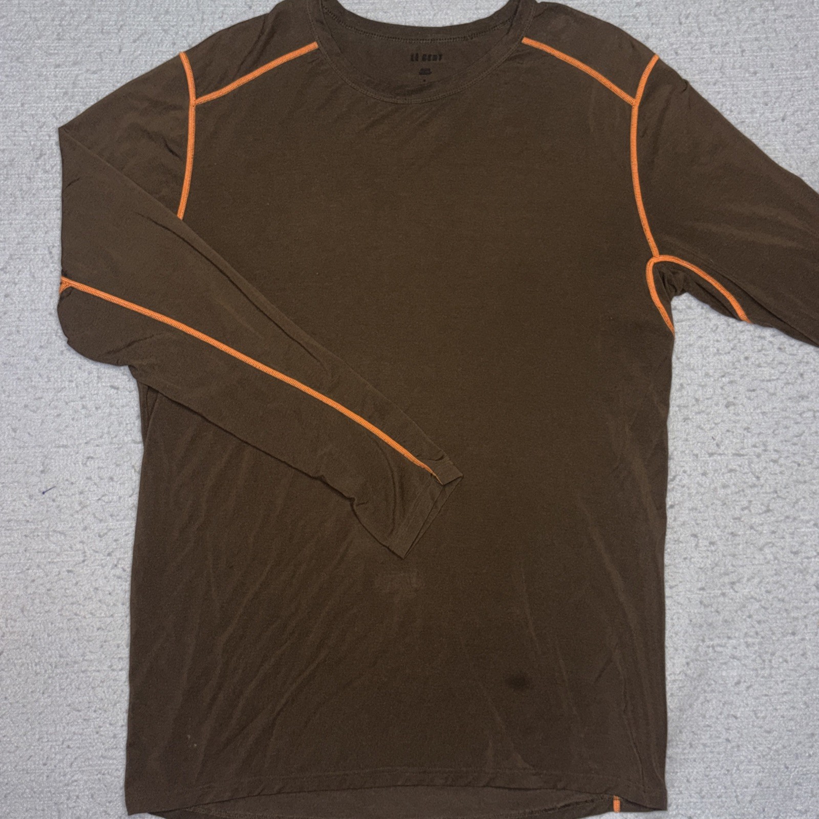 Le Bent Lightweight Merino Blend Base Layer Mens XL Long Sleeve Tee Shirt Trek gallery