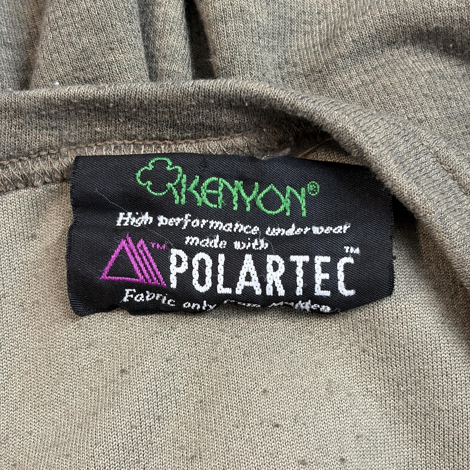 Kenyon Polartec Thermal Shirt Long Sleeve Mens Large Green Base Layer gallery