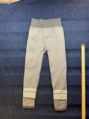 Adidas Women’s Seamless High-Rise Leggings Gray Size M