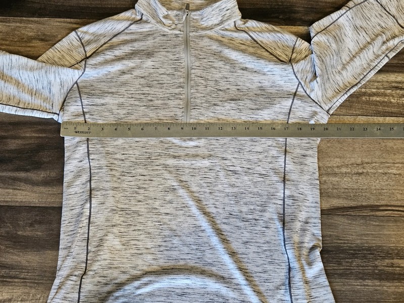 Kuhl Size L Alloy 1/4 Zip Activewear Lightweight Pullover Cloud Gray Style 3118 gallery