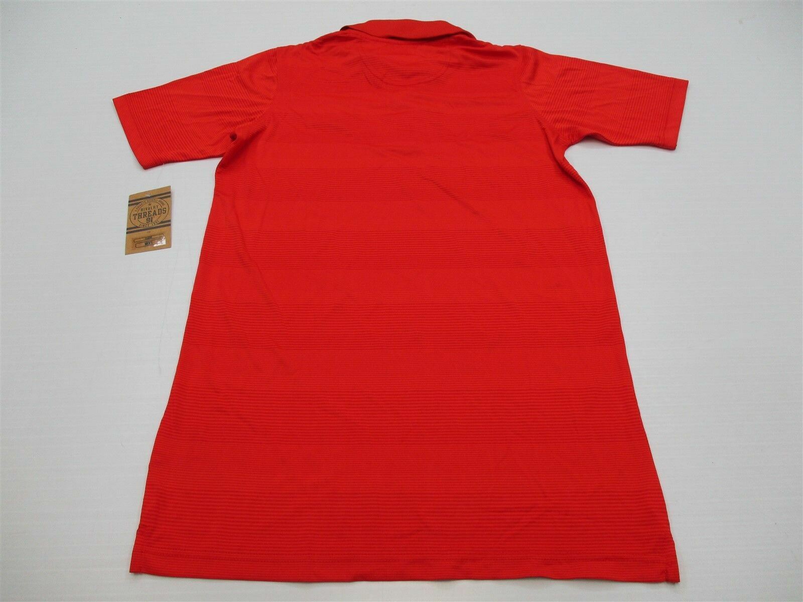 RIVALRY THREADS Polo Shirt Men's Size S Team Red New gallery