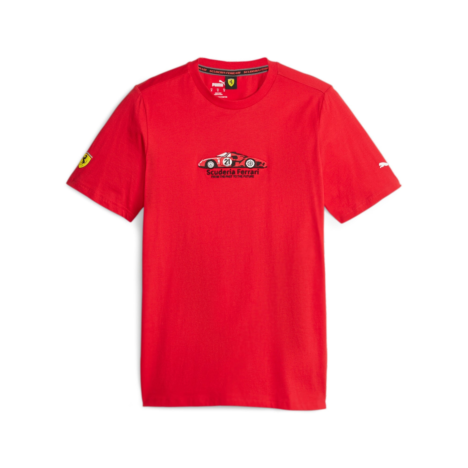 [620947-02] Mens PUMA FERRARI RACE GRAPHIC TEE 1 gallery