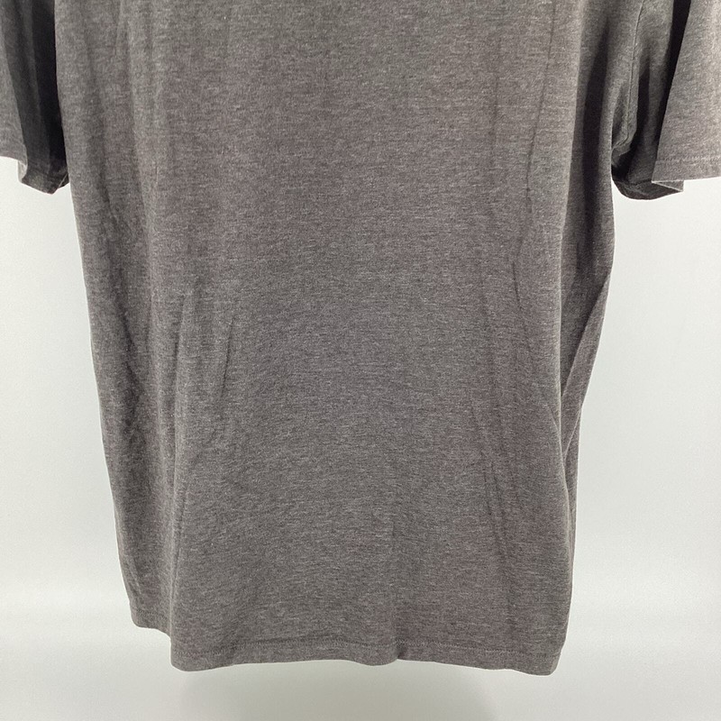 Nike Tee Shirt Men’s Athletic Cut Dark Gray Reddish Orange Size Large 933 gallery