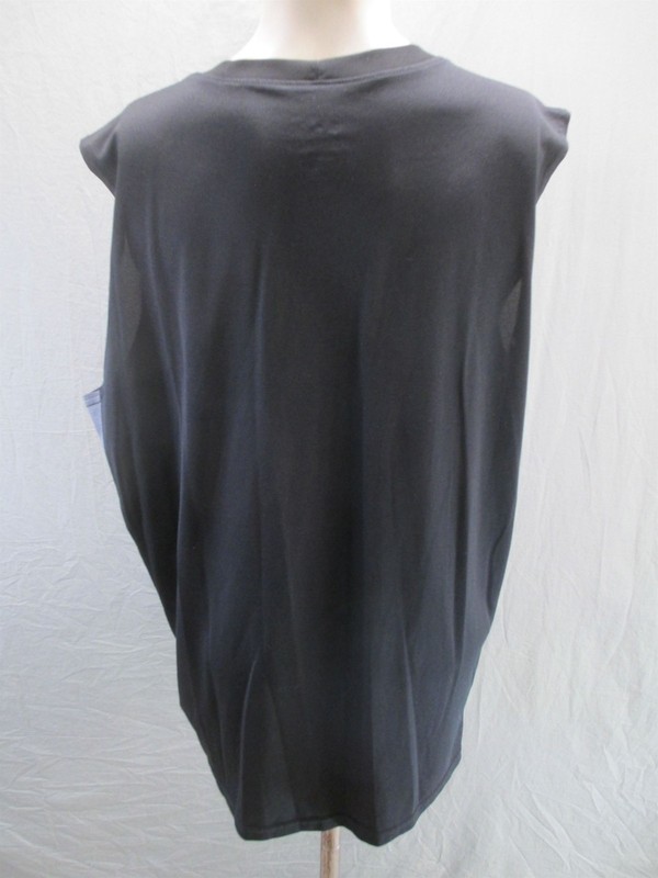 Nike Size L Mens Black Sleeveless Crew Neck Activewear Athletic Sport Tank 548 gallery