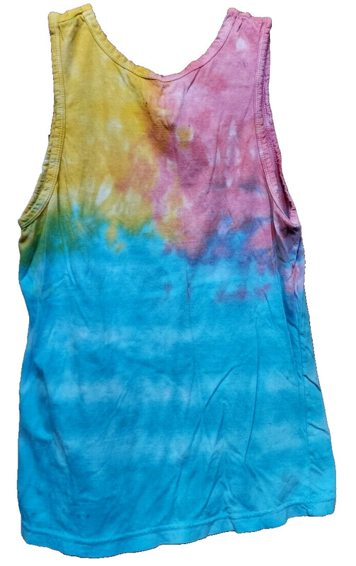 Dikotomy Ganja Tie-Dye Tank Top Size Small Hippie Boho gallery