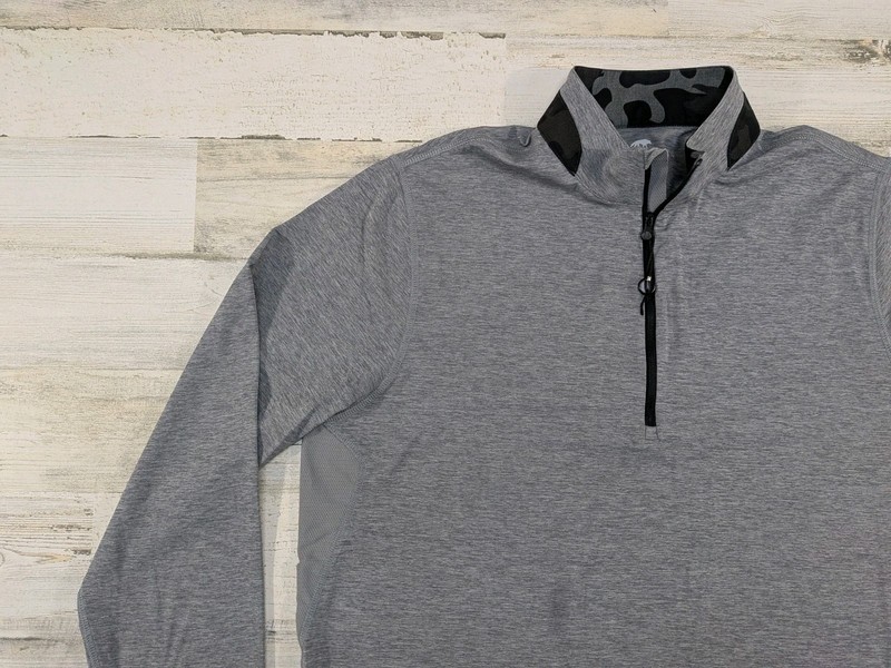 Greyson Sweater Mens Extra Large Gray Performance Quarter Zip* gallery