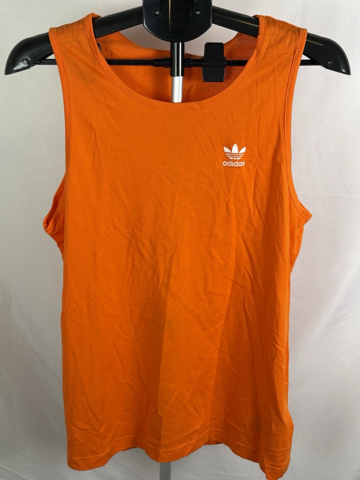 Adidas Essential Tank Top Mens Sleeveless Shirt Orange Size XS (Item 323 ) gallery