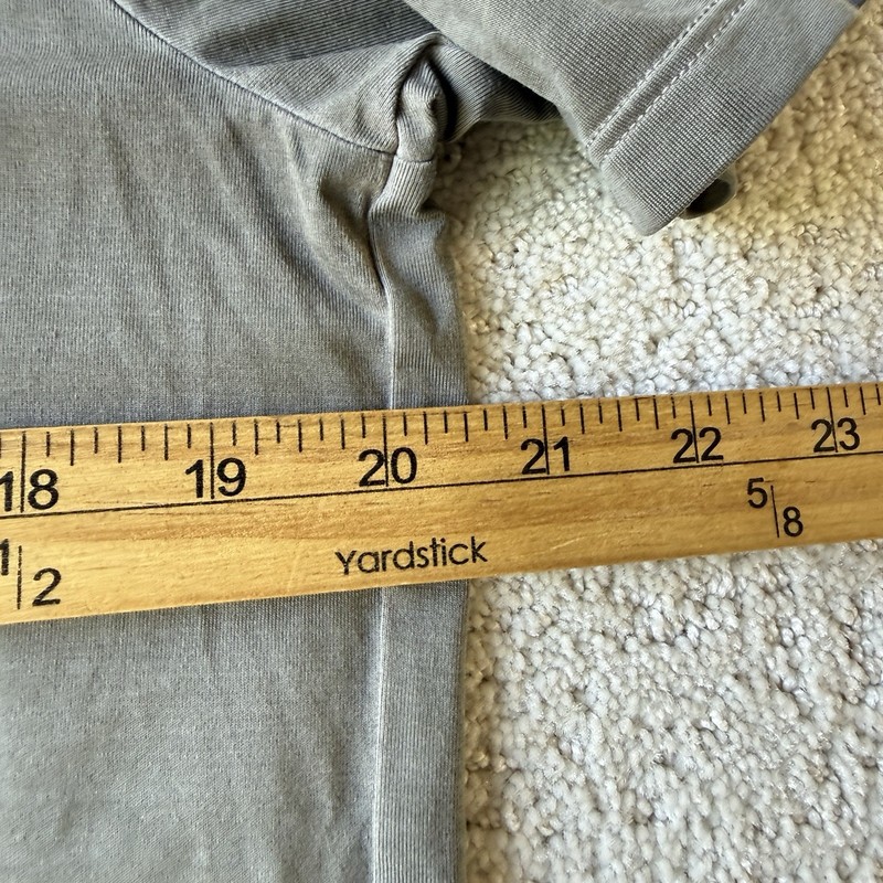 Lululemon 5 Year Basic Tee Stoney Green Pima Vitasea Mens M M3ED3S $58 gallery