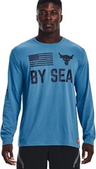 Under Armour Project Rock Vet Day By Air Men’s Long Sleeve Blue Sz Medium NEW!