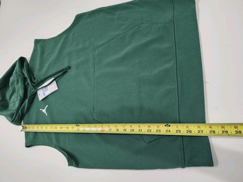 Nike Jordan Dri-FIT Fleece Sleeveless Hoodie Men’s Sz M Training Top DQ7946-315 gallery