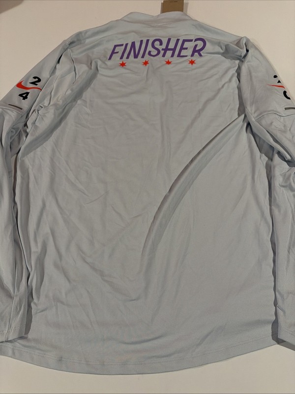 Nike Running Shirt 2024 Chicago Marathon Finisher Dri-Fit FV6327 Mens Sz M NWT gallery