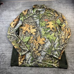 Under Armour Sweater Mens 3XL XXXL Scent Control Camo Hunting Heatgear