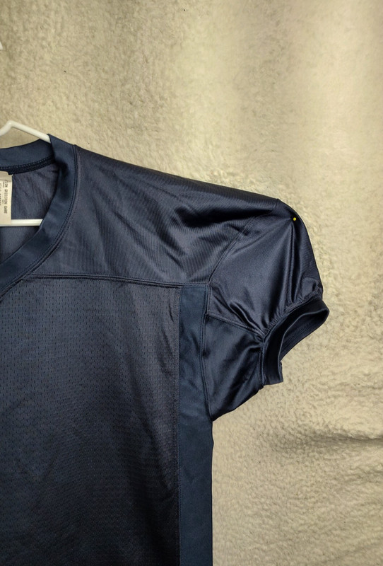 Champion Men Jersey Extra Large Blue Nylon Blend Short Sleeve Activewear Top gallery