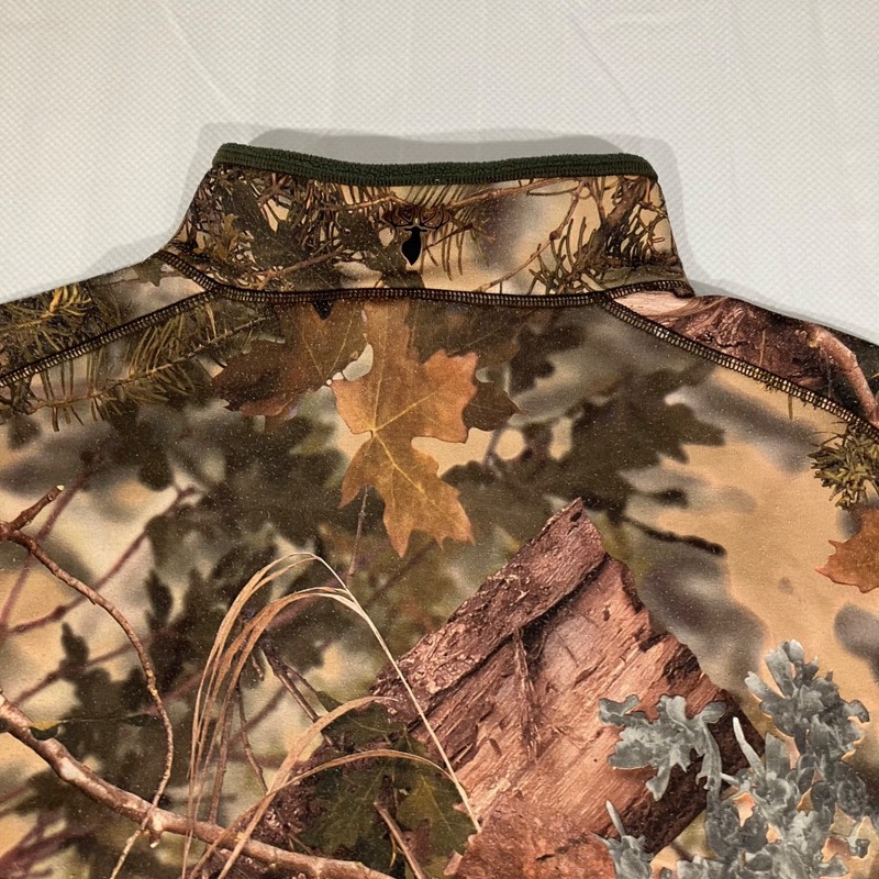King’s Camo Men’s Pullover 1/4 Zip Mountain Shadow Size XL gallery
