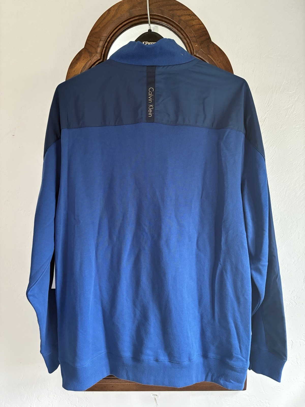 Calvin Klein Men's Performance, Quarter Zip, XXL Blue NWT gallery